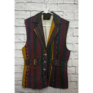 90s Happy Legs vintage vest size L.